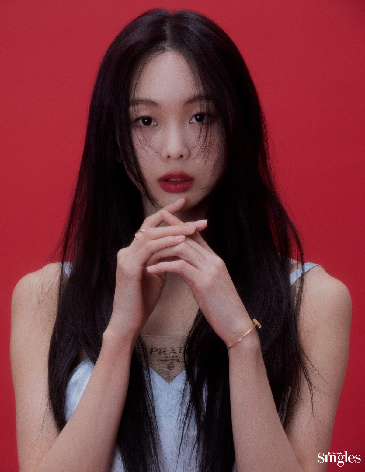 배우 금새록의 싱글즈 화보,